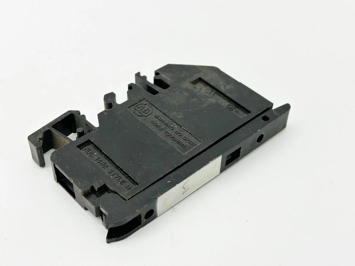 Used Lot of 5 Allen Bradley 1492-H6 Terminal Block 1P 300V 15A Ser.B