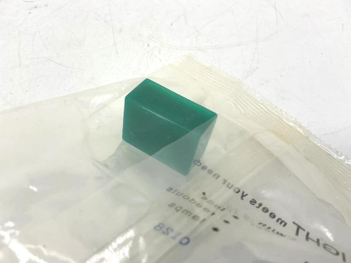 Lot of 2 New Dialight 328-0072 Illuminated Switch/Pushbutton Cap Rectangle Green