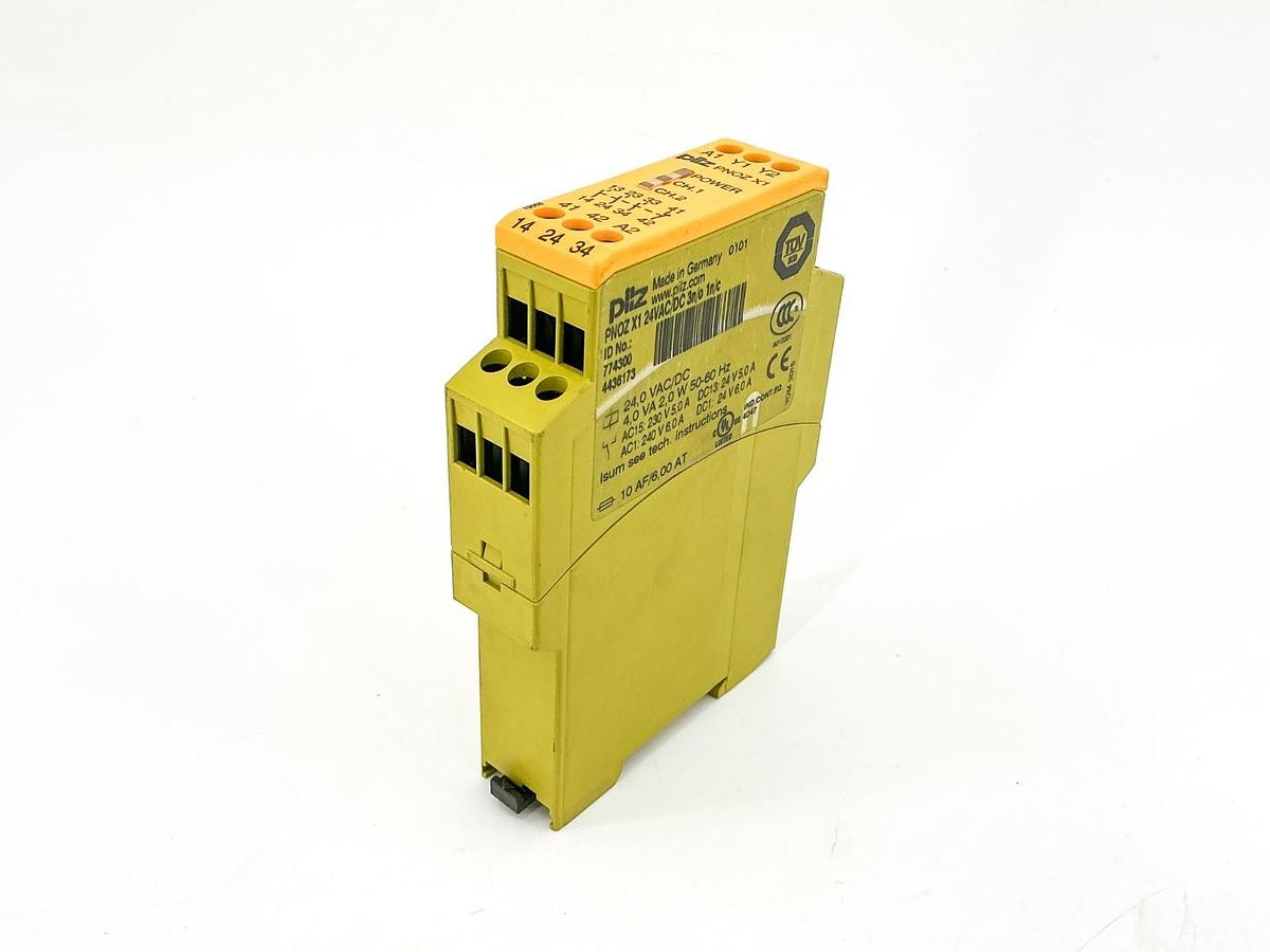 New Pilz PNOZ X1 24VAC/DC 3N/O 1N/C Safety Relay 24V 2W 774300 - No Box