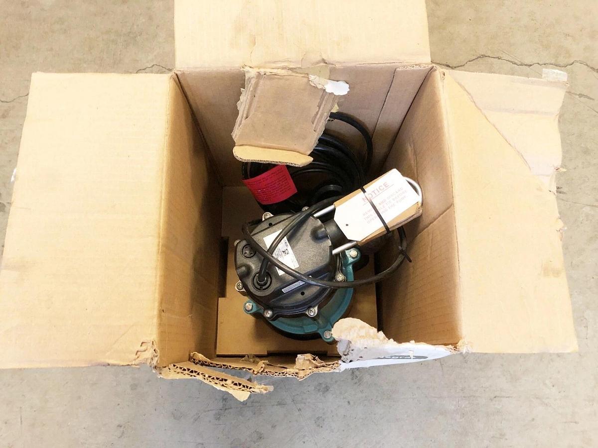 New Little Giant Pumps 511913 Sewage Pump 115V 9.5A 1PH 10SN-CIA-SFS 20X862