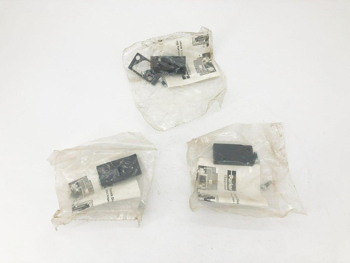 Lot of 3 New Parker PS5407 End Cover Kits