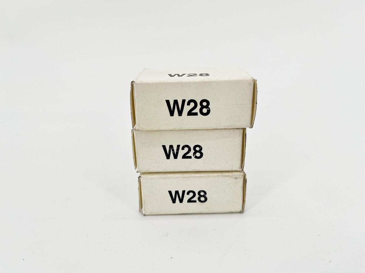 Lot of 3 New Allen Bradley W28 NEMA Overload Relay Heater Elements