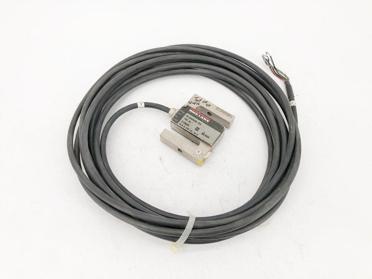Used Rice Lake RL20000B-100 Load Cell 100lb