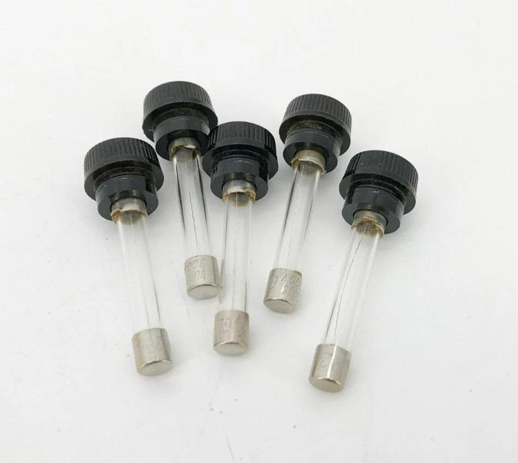 Lot of 5 New Bussmann GLR-2-1/2 Fast Acting Fuses 2.5A 300VAC- No Box