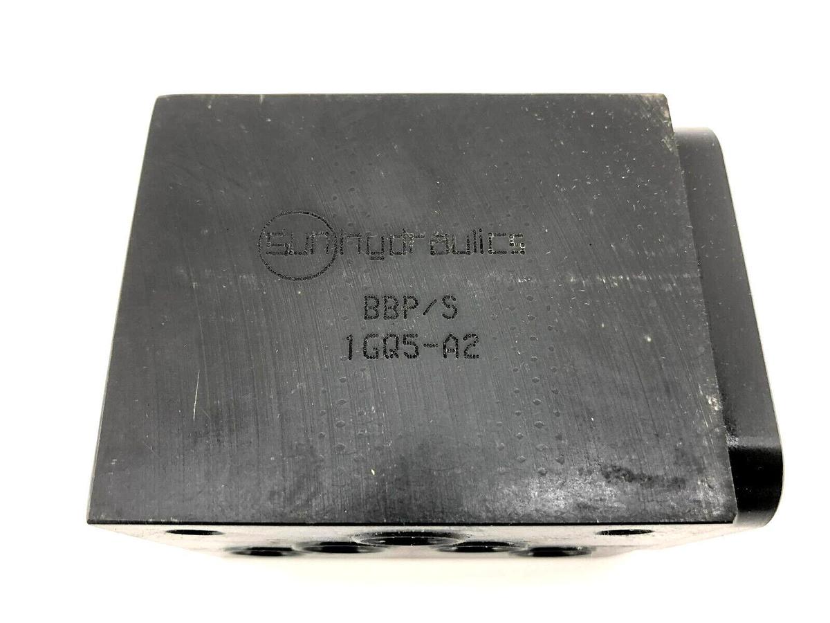 New Sun Hydraulics BBP/S Steel Cartridge Manifold