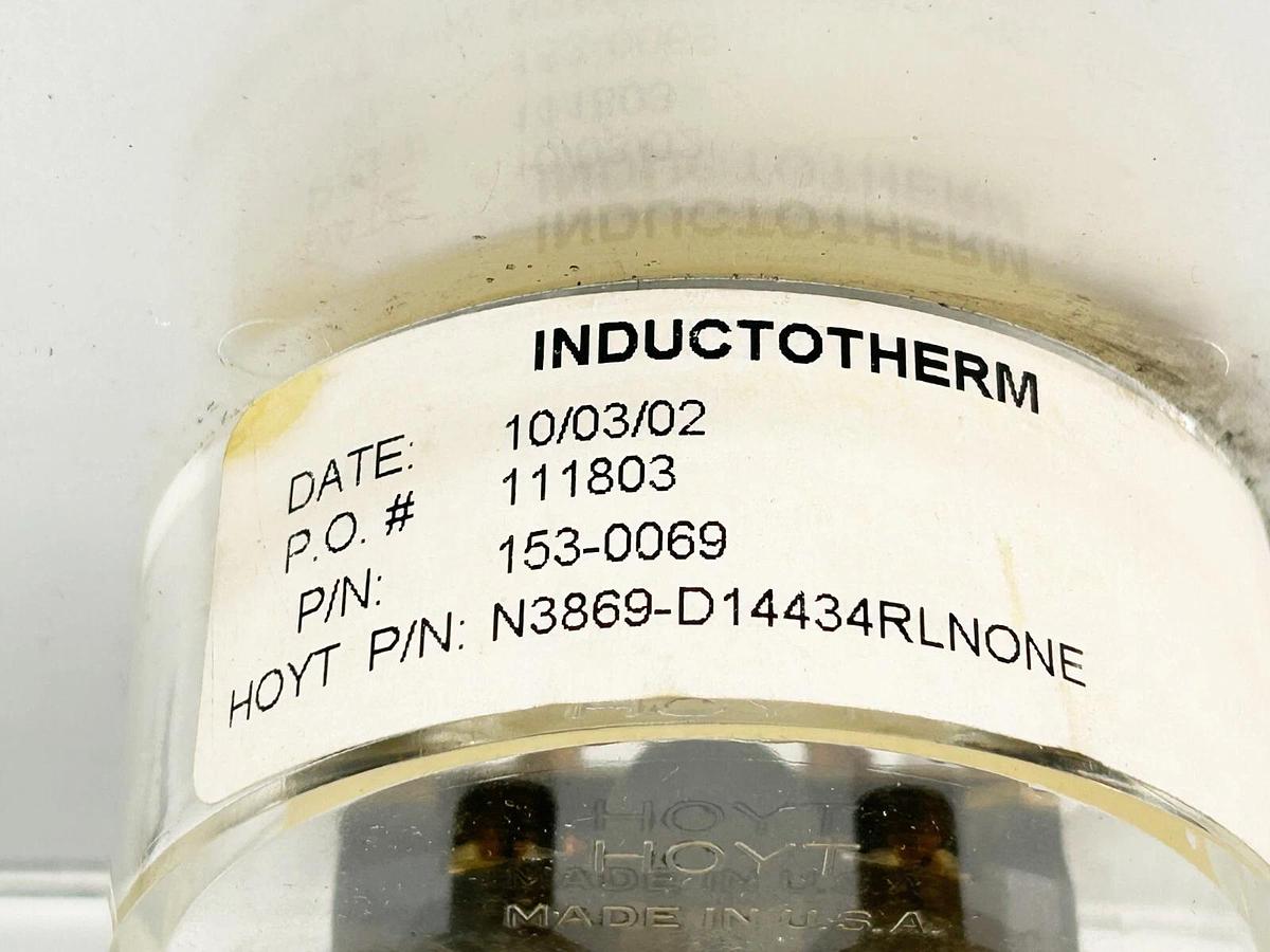 New Inductotherm 153-0069 Gauge 1000 Amperes A.C. N3869-D14434RLONE