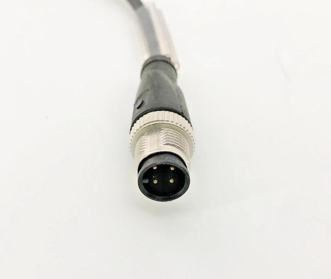 New Pepperl+Fuchs V1-G-BK15M-PUR-U-V1-G Cordset Female M12 4 Pin 250 VAC/VDC 15m