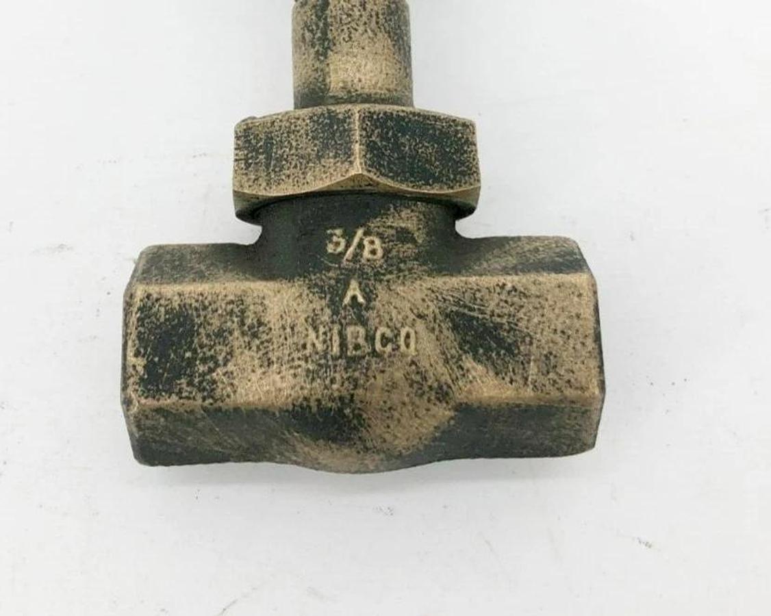 Used Nibco T-275-B Bronze Globe Valve 3/4" NPT