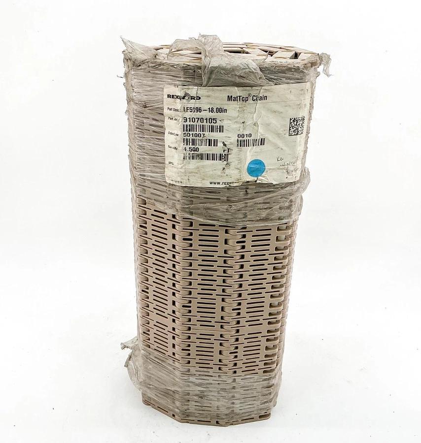 New Rexnord LF5996-18.00in MatTop Chain 4.5FT 91070105