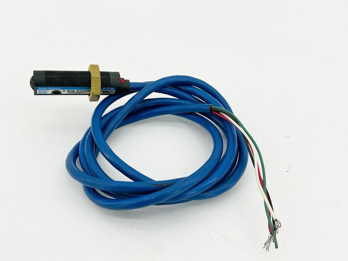 New Cutler-Hammer 12100A6517 Photoelectric Sensor 250MA 30VDC 6' Cable