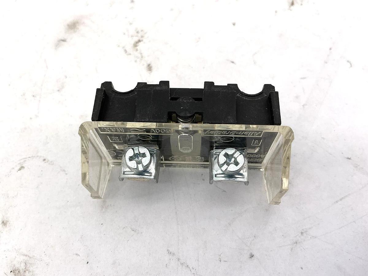 Lot of 2 New Allen Bradley 800T-XD6 Ser D Contact Block Mini Block 1 NC 600V Max