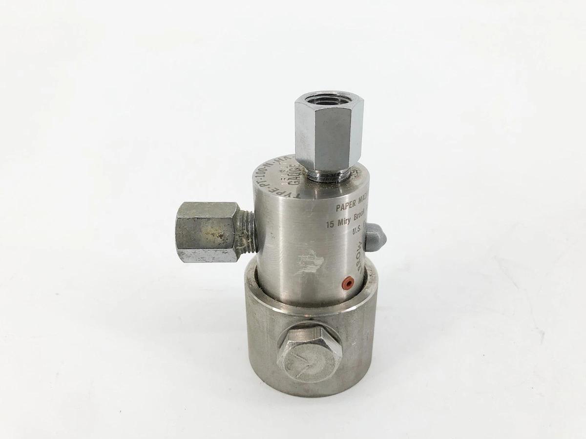 Used Havar Diaphragm TYPE-PT-100-N-HA-S Pressure Transmitter 161617