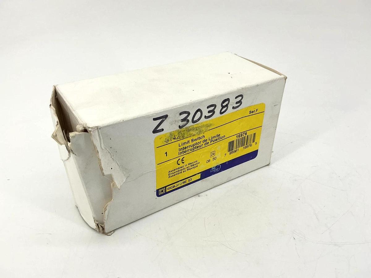 New Square D L142-2M Ser F Limit Switch RB Denison Lox-Switch 10A 600VAC L1422M