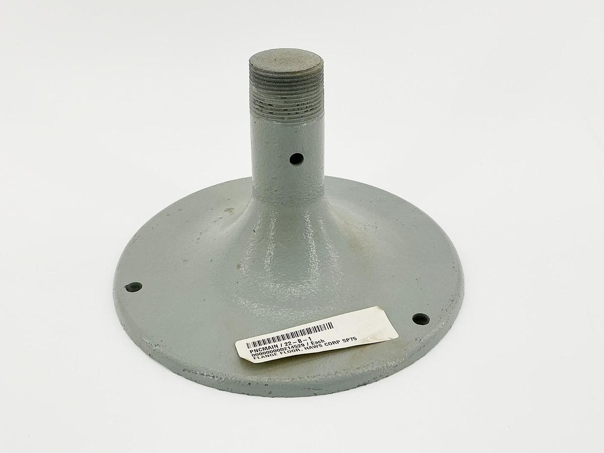 New Haws SP75 Floor Flange Powder Coated Gray Cast Iron 9 - Missing Part