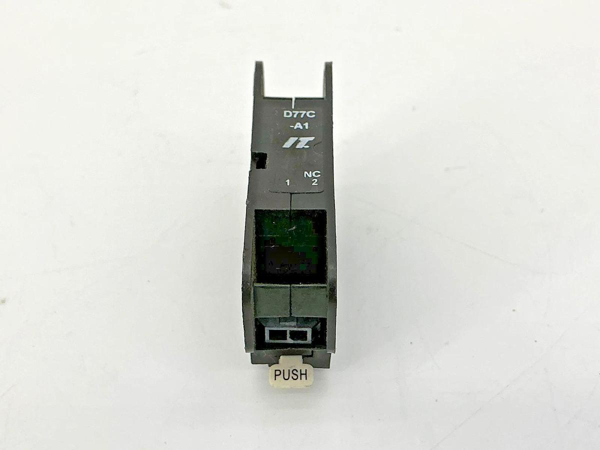 Used Eaton Cutler-Hammer D77C-A1 Auxiliary Contact 0.1A 30V