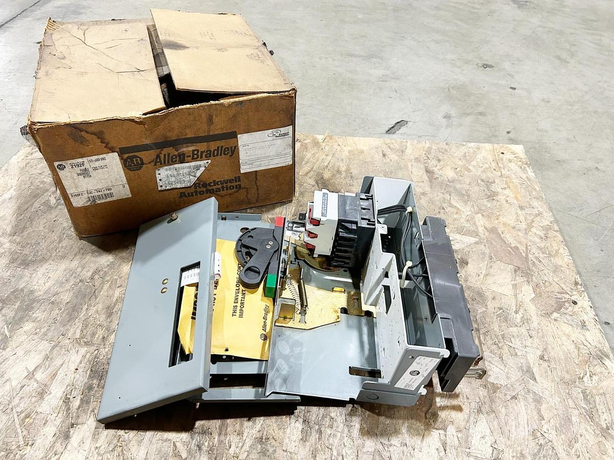 New Allen Bradley 2192FZ-BJC-24J-79U Disconnect 30A NEMA type 12 600V Ser.U