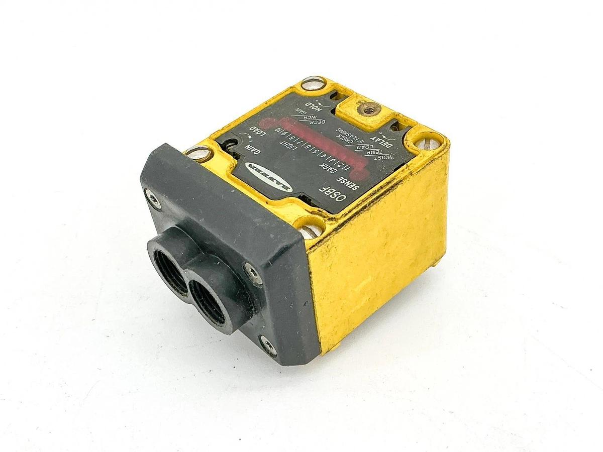 Used Banner Engineering OSBF Omni-Beam Photoelectric Sensor Head 27083