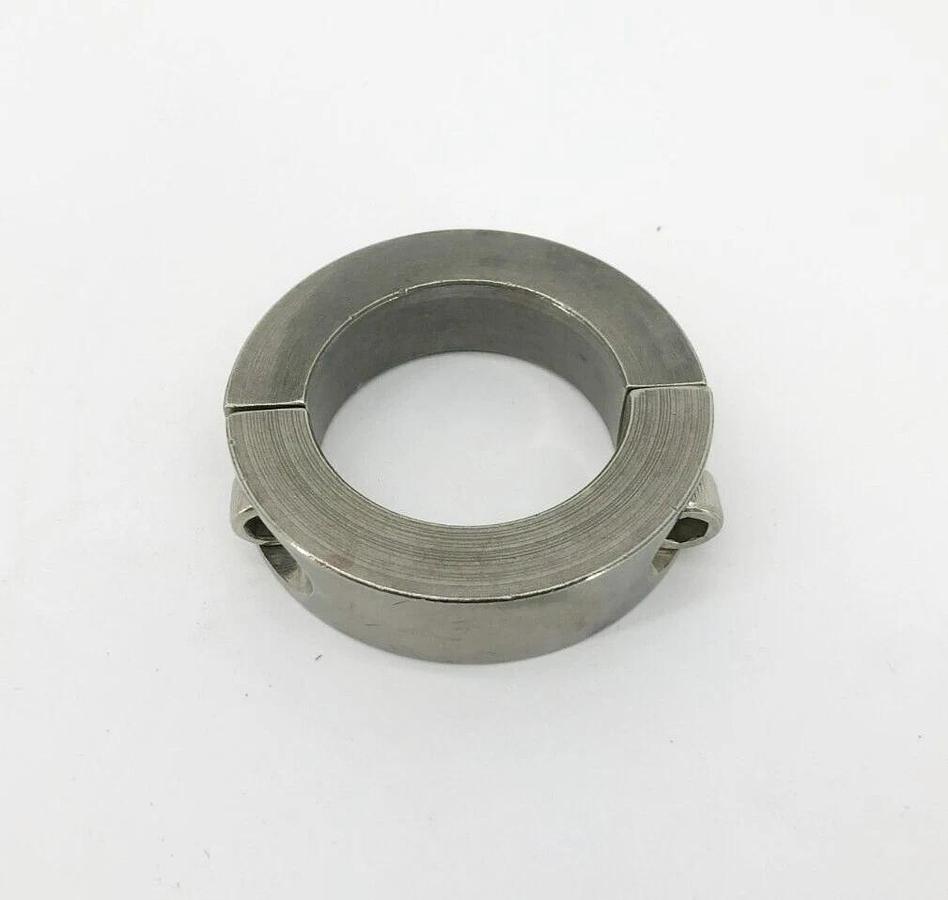 New Dayton 1L728A Two-Piece Split Clamp Collar Stainless Steel 1-7/8" ID