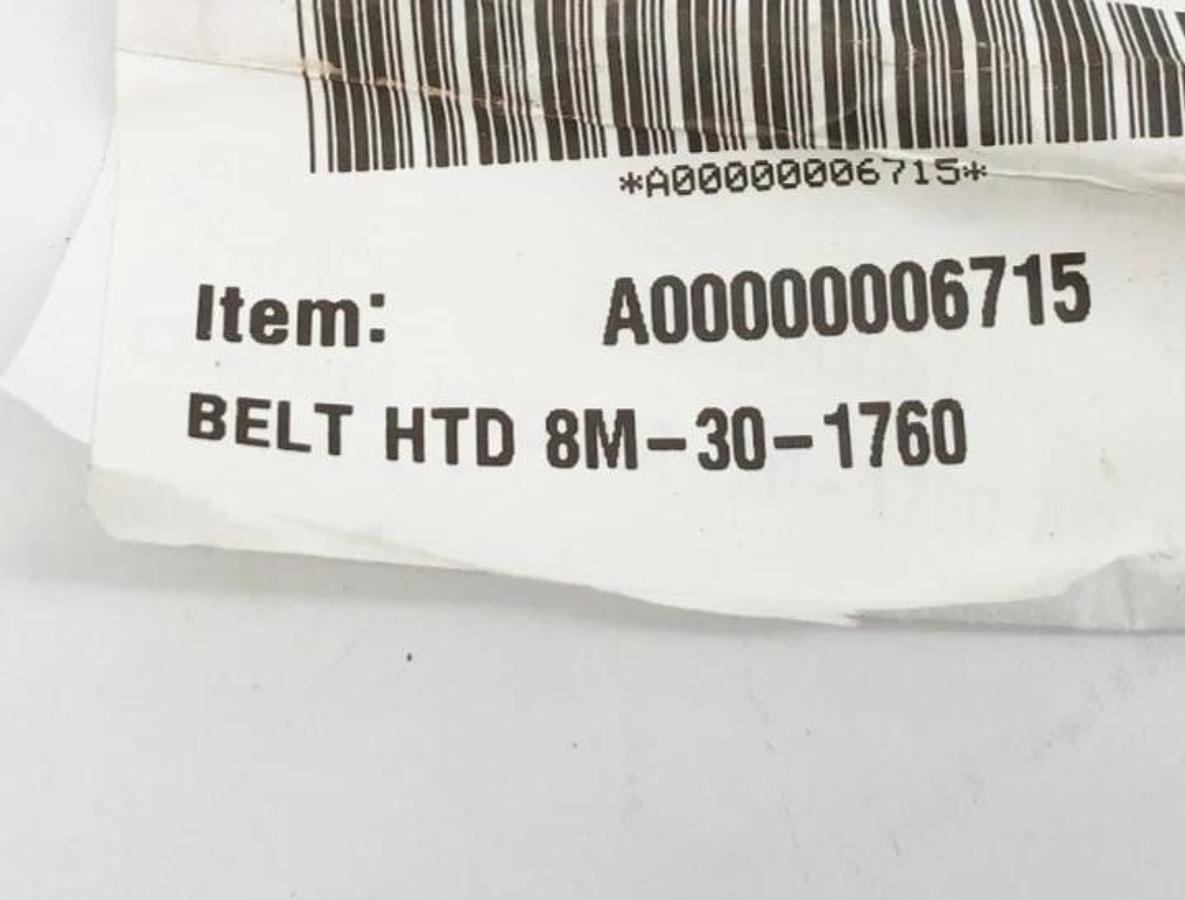 New 1760-8M-30 HTD Timing Belt 1760mm L x 30mm W 220 Teeth - No Box