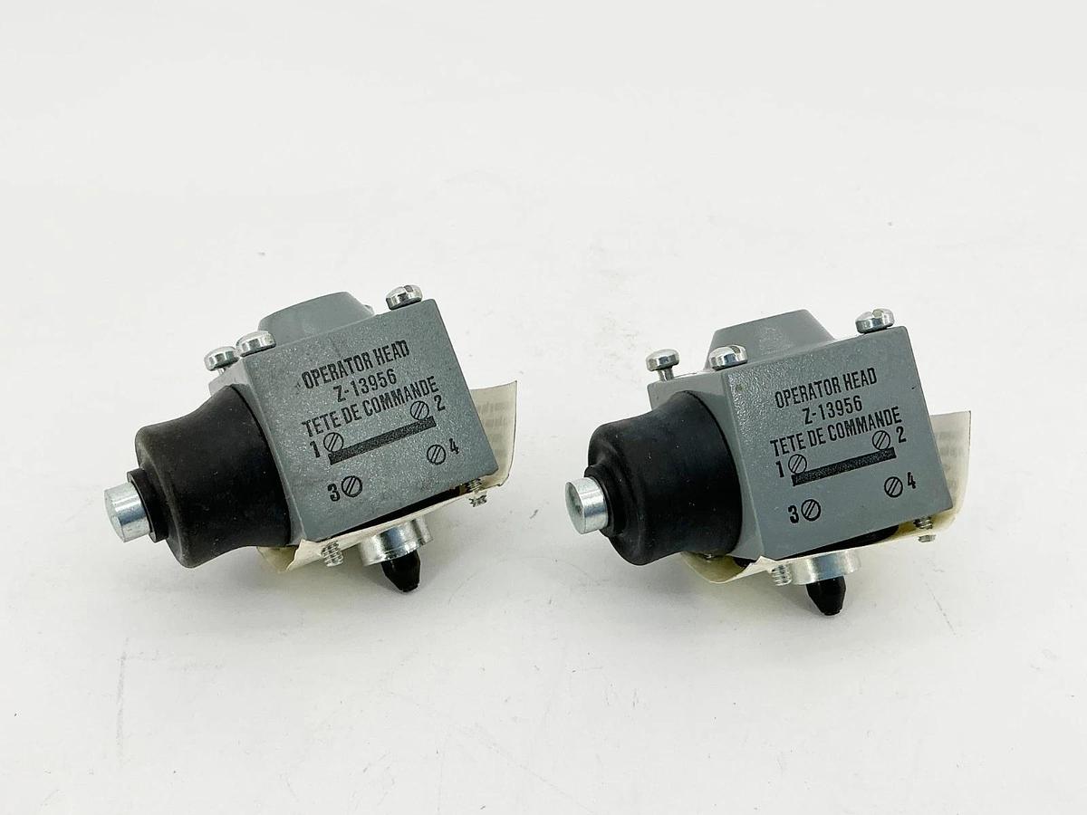 New Lot of 2 Allen Bradley Z-13956 Limit Switch Operating Head