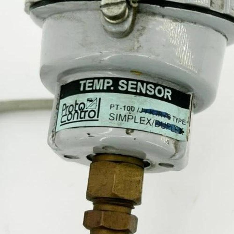 Used Proto Control PT-100 Temperature Sensor