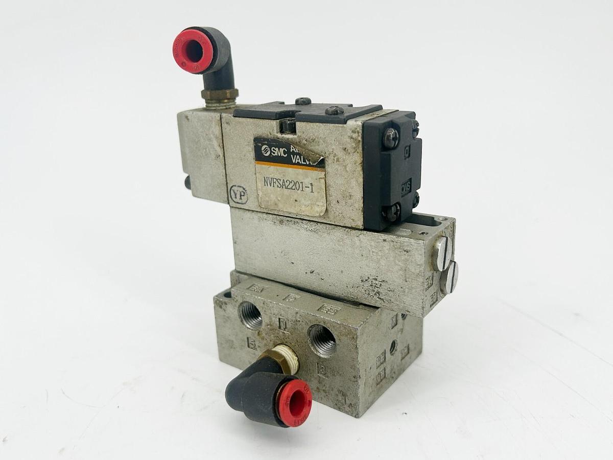 Used SMC NVFSA2201-1 Valve Exit Pilot