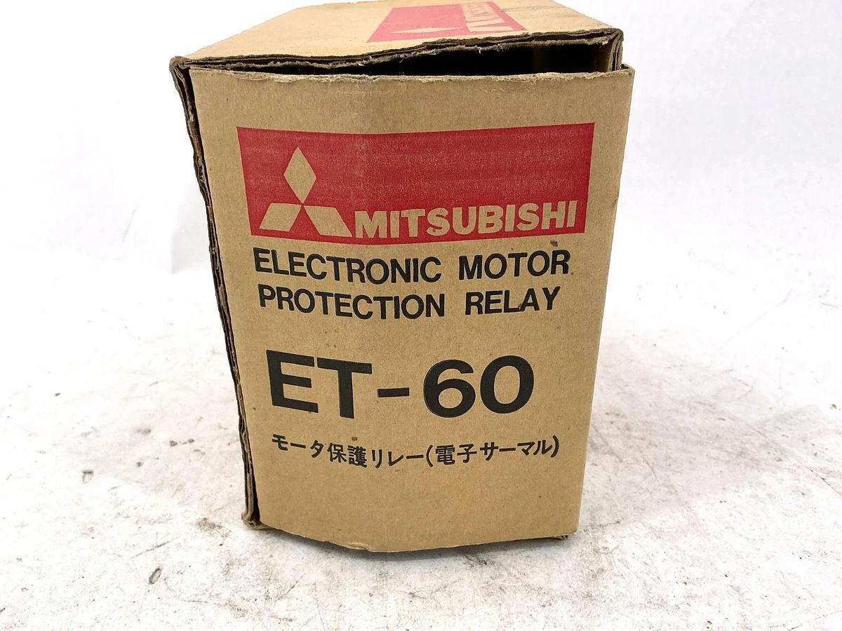 New Mitsubishi ET-60-8 Electric Motor Protection Relay 8A 110/120V 660VAC ET-60