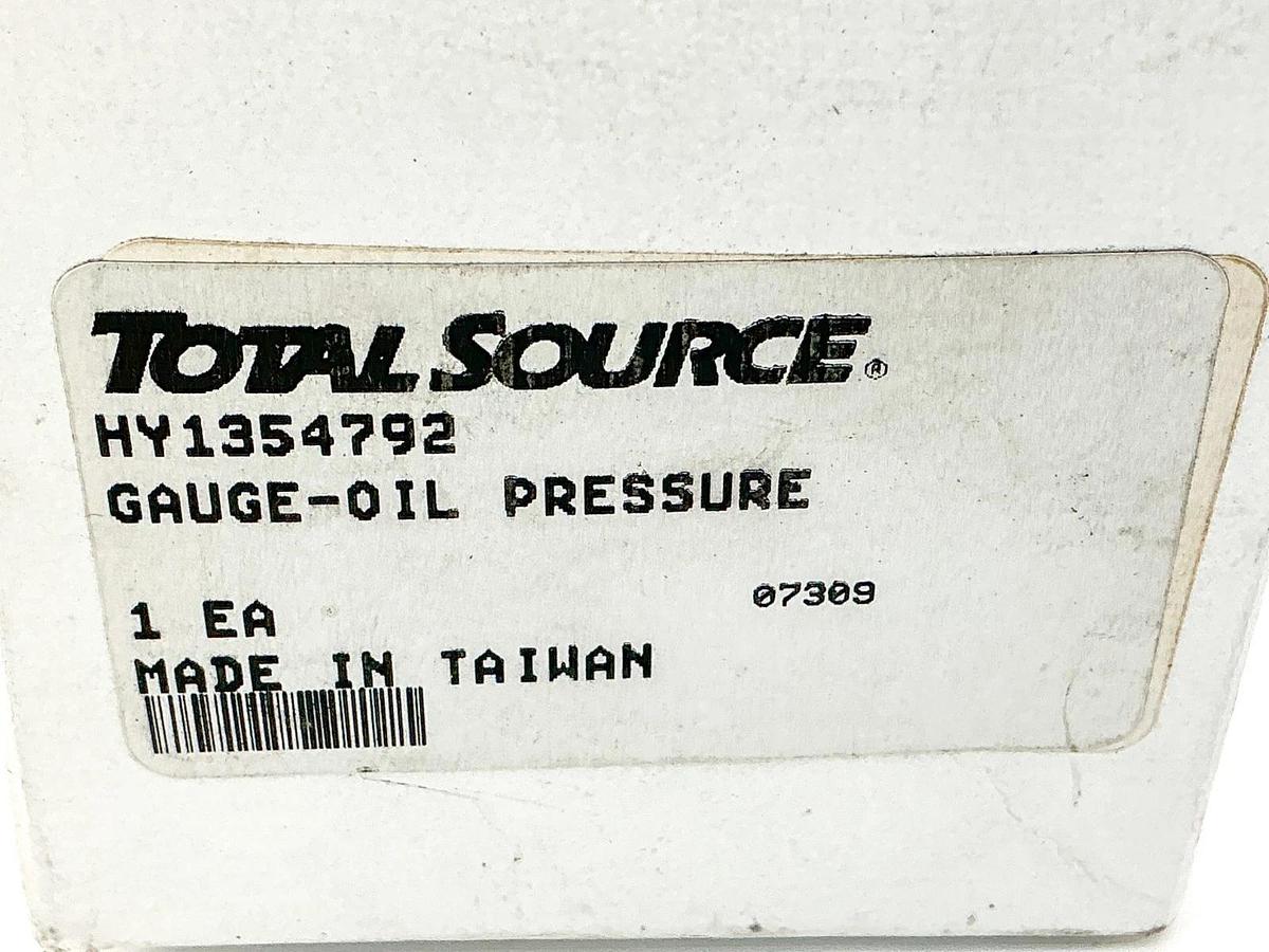 New Total Source Hyster HY1354792 Oil Pressure Gauge