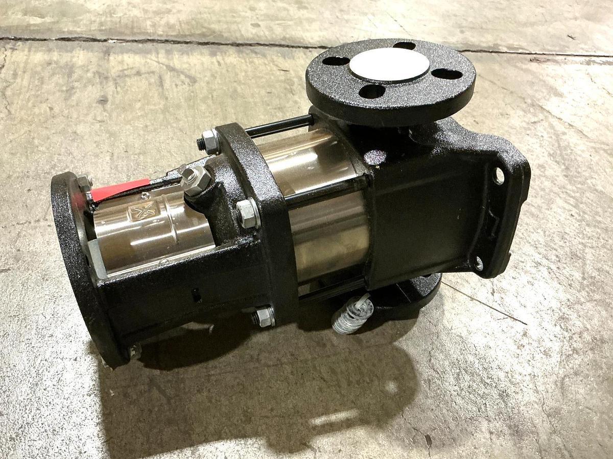 New Grundfos CR3-6-A-FGJ-A-V-HQQV 96083275 Multistage Centrifugal Pump End 56C