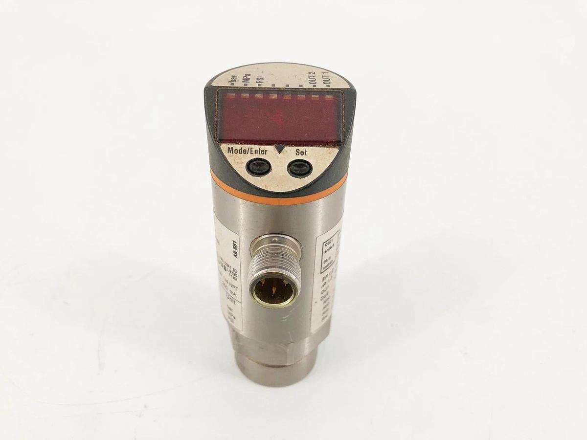Used IFM Efector PN2222 Pressure Sensor PN-100-SBN14-MFRKG/US
