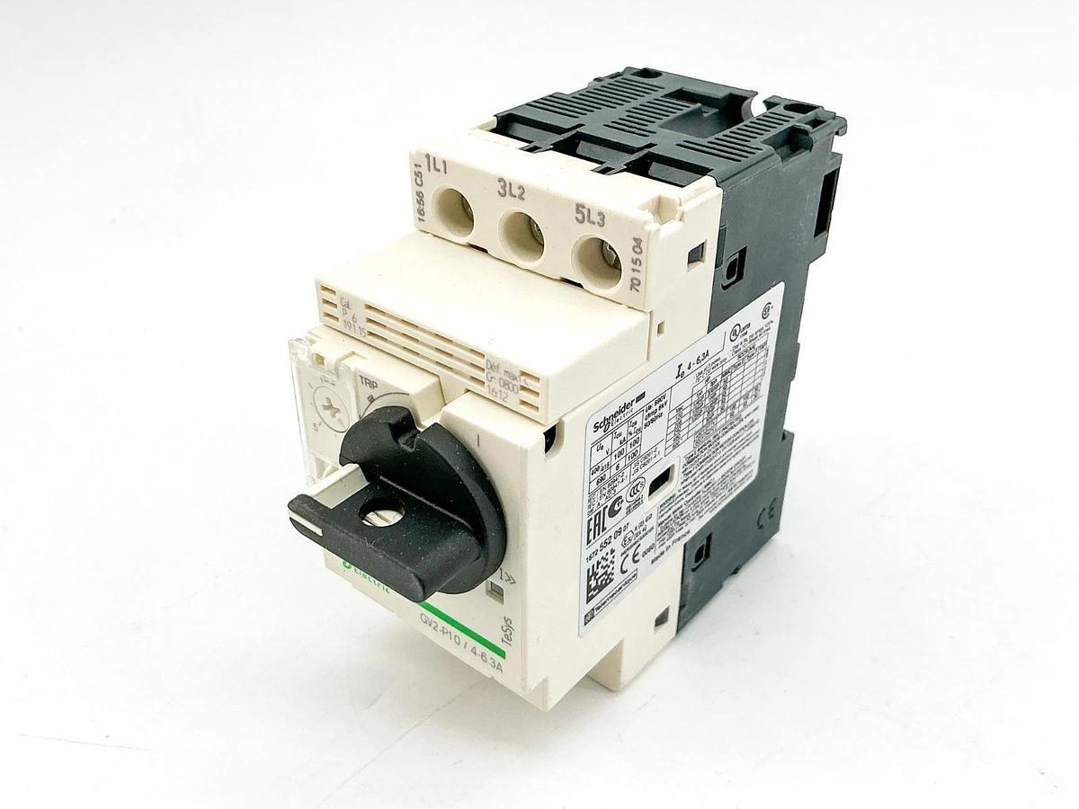 New Schneider Electric GV2P10 Circuit Breaker Manual Starter 690V 3P 021348