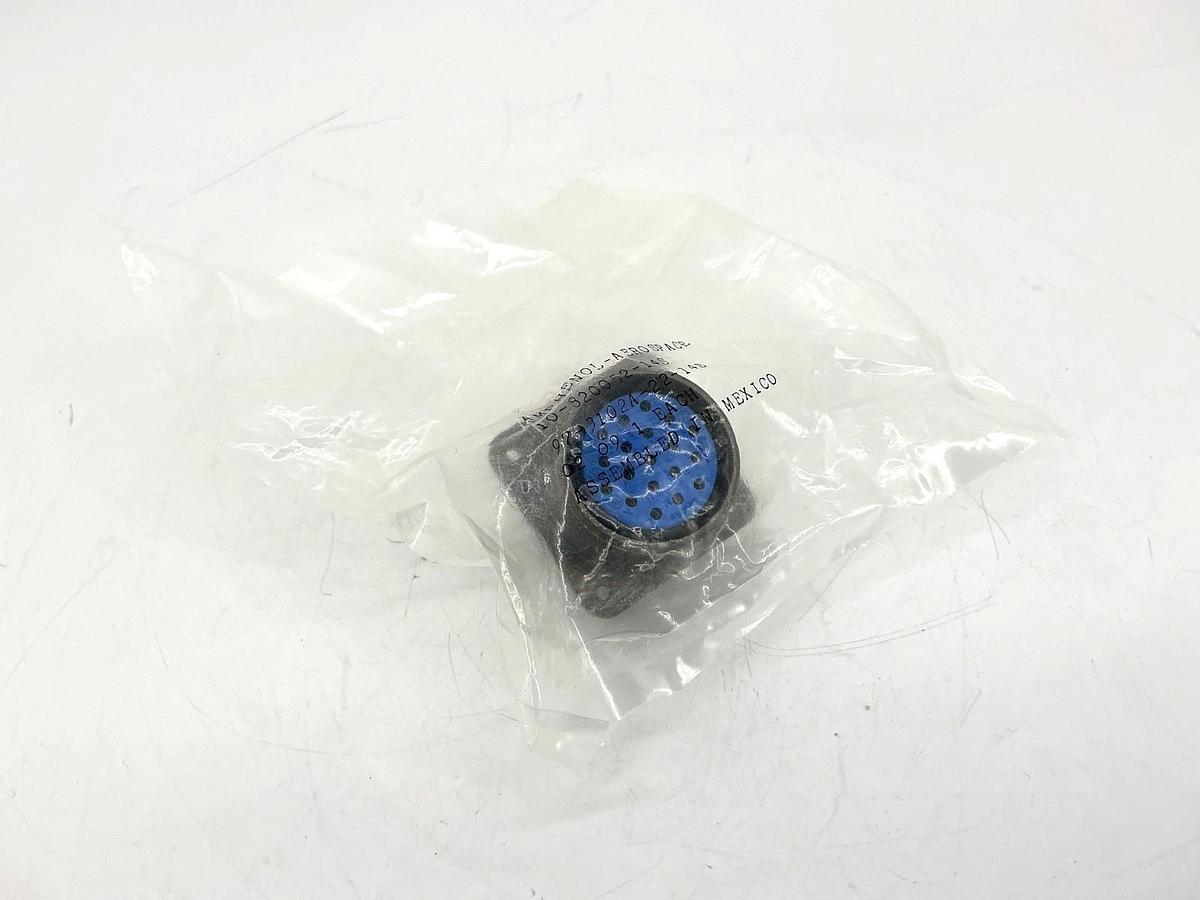 New Amphenol-Aerospace 97-3102A-22-14S Connector Receptacle Male/Female 19-Pin