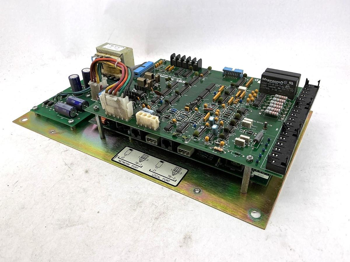 Used NWL Transformers D2157D Signal Optimizer PCB Circuit Board w/ D20136