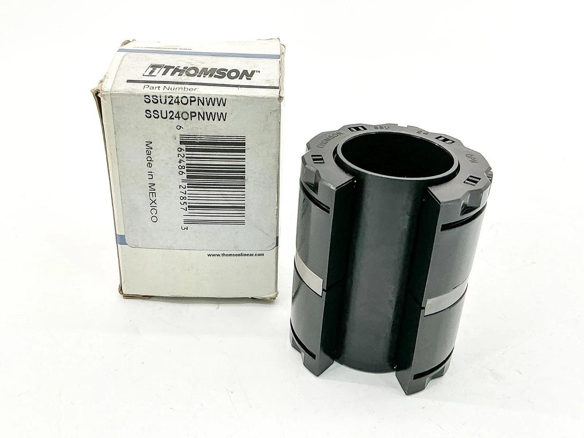 New Thomson SSU24OPNWW Open Linear Bearing 1-1/2" Bore