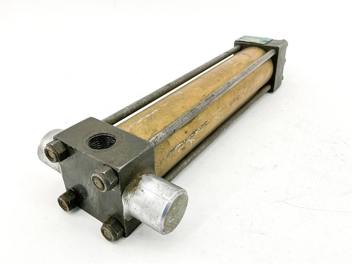 Used Schrader Bellows F351-11-1-36 Pneumatic Cylinder 7" Stroke
