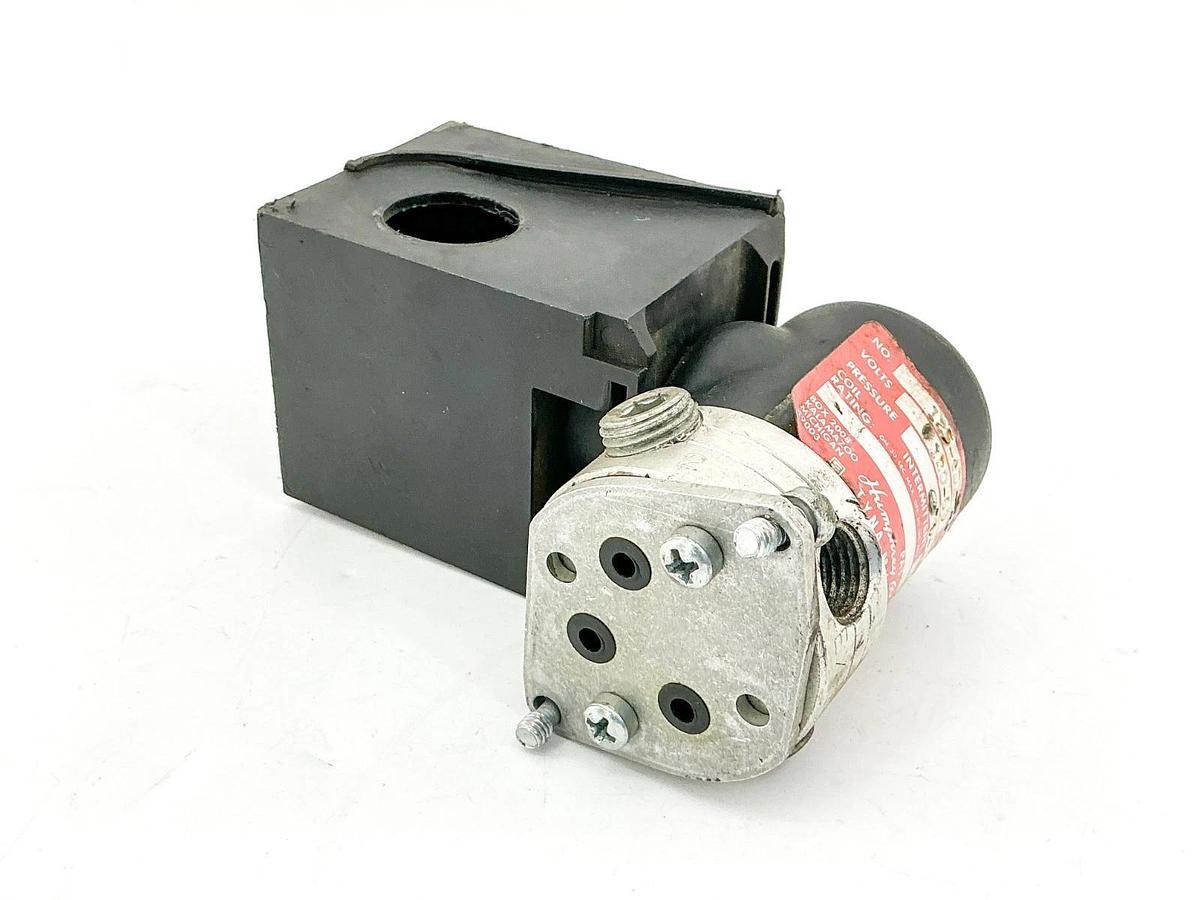 Used Humphrey 125-4E1-21-36-70 Solenoid Valve 120V 0-125PSI 8.2