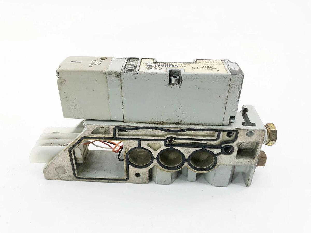 Used Numatics 061BA415M Solenoid-Pilot Actuated Valve 24VDC 120psig