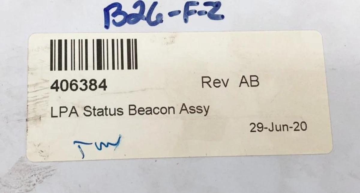 New VideoJet 406384 LPA Status Beacon Assembly 24VDC 60mm 396032