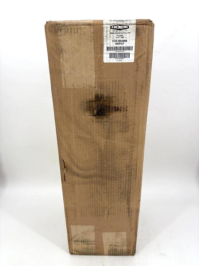 Used New Dixon F35-0BAMB Wilkerson FRL Jumbo Airline Filter 1-1/2" NPT 150PSIG Max