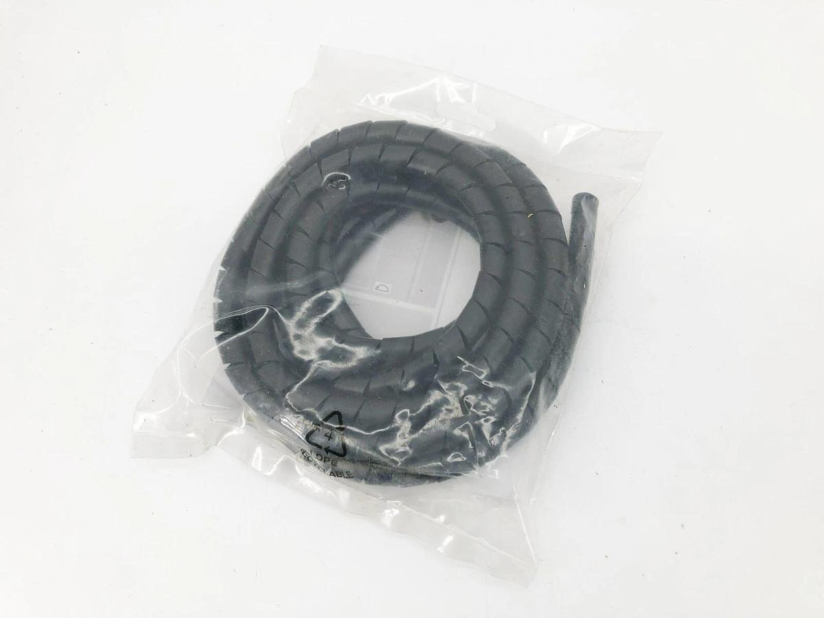 Lot of 2 New D-Line 19RZ81 Black Spiral Wrap 3/8"-1-1/2" Range 8FT. Long