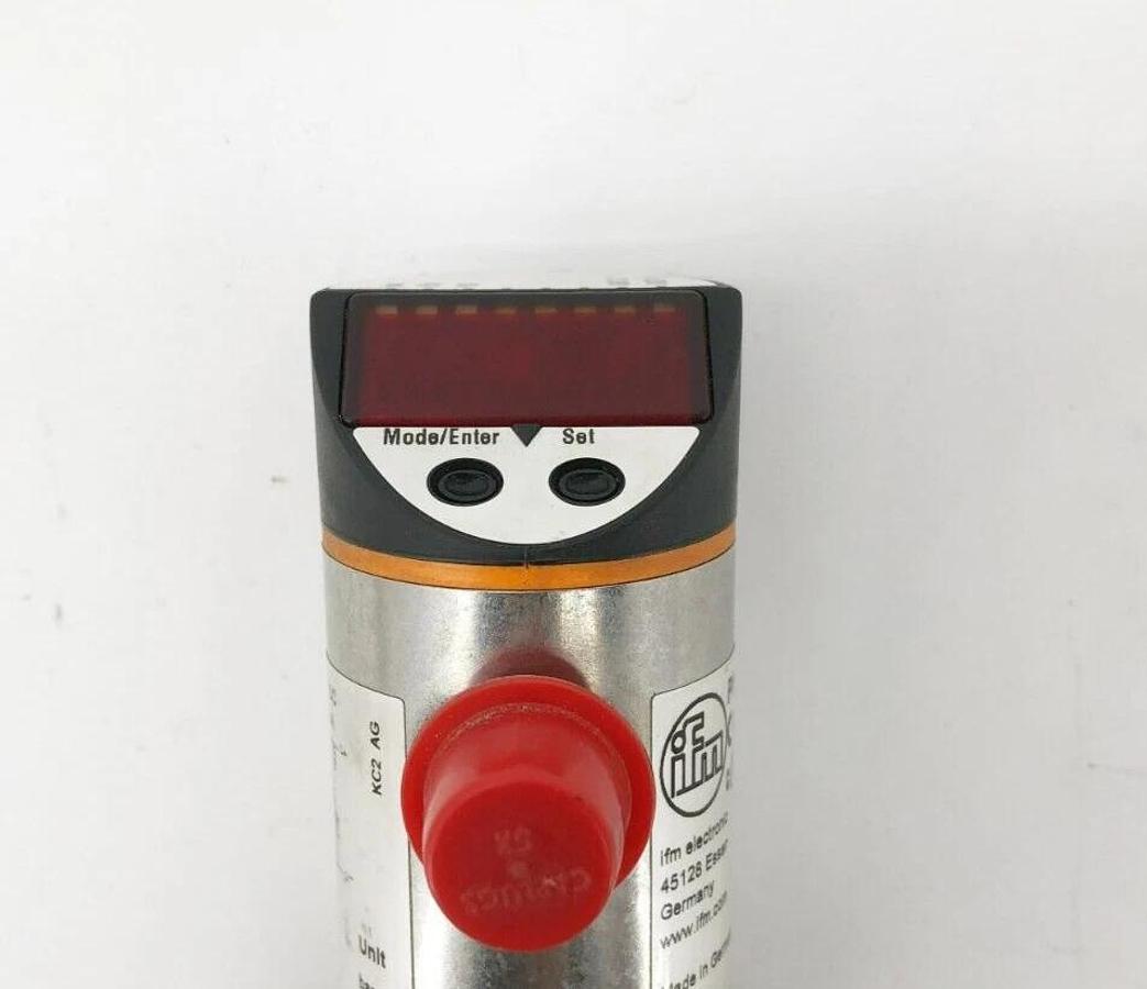 Used IFM Efector PN7206 Pressure Sensor 3/4" NPT 18-36VDC