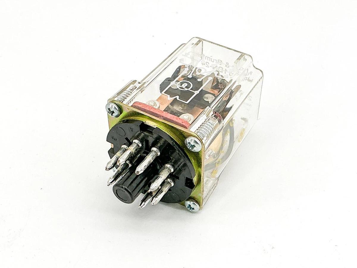 New Lot of 2 Potter & Brumfield KRP-11DN-24 Relay 24V - No Box