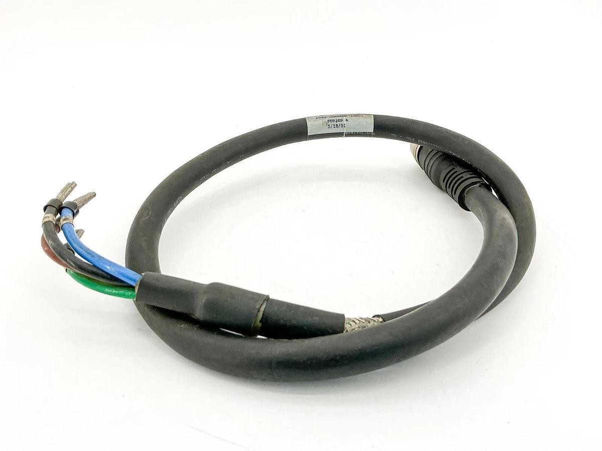 Used Allen Bradley 2090-UXNPAMP-10S01 4 Pin 4 Wire Plug Connector 3'