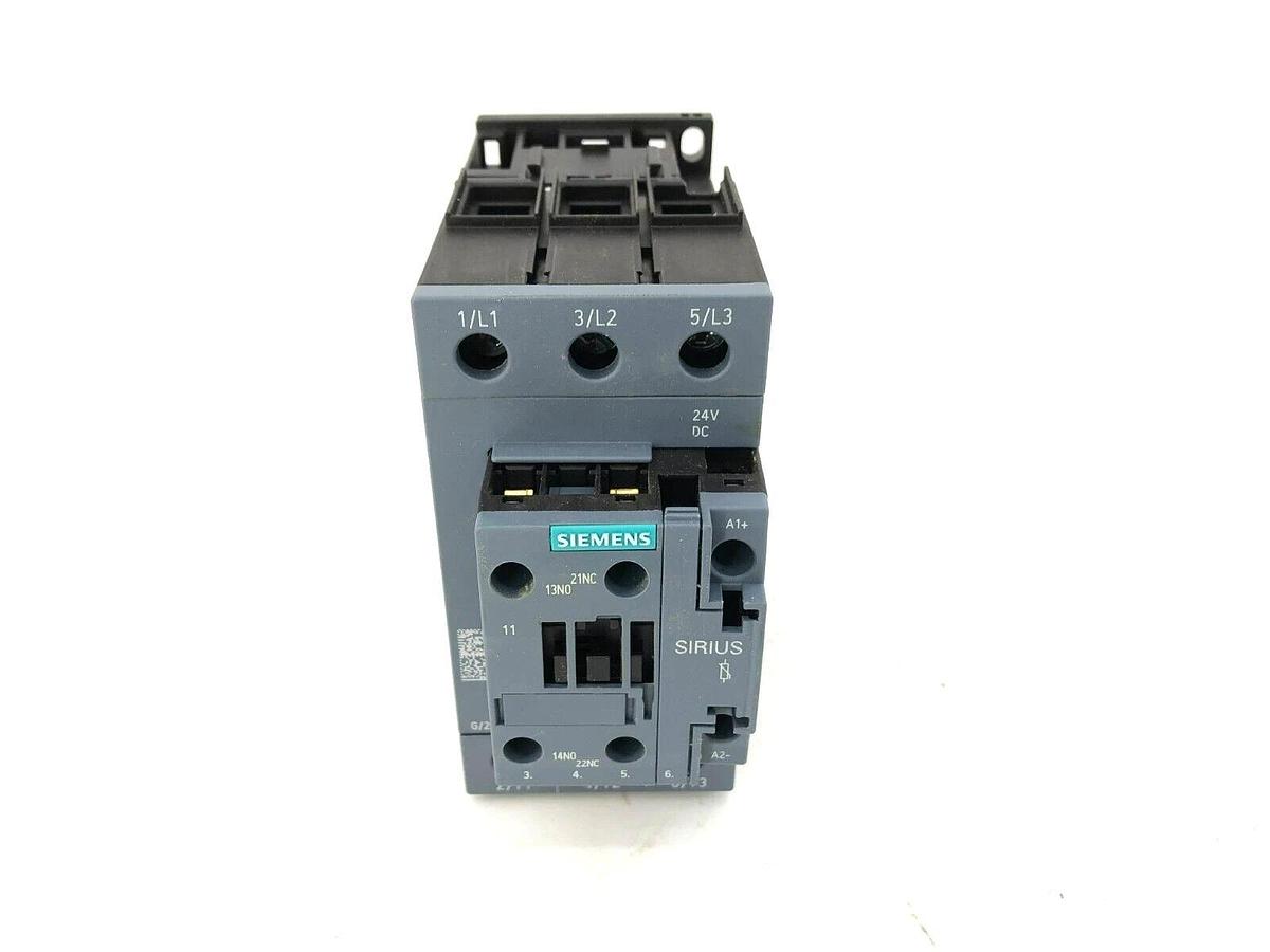 Used Siemens 3RT2035-1KB40 Magnetic Contactor 3P 24VDC 40A
