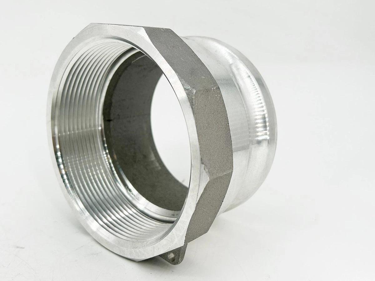 New Dixon 400-A-AL Cam & Grove Coupling 4" Part A 100PSI Aluminum