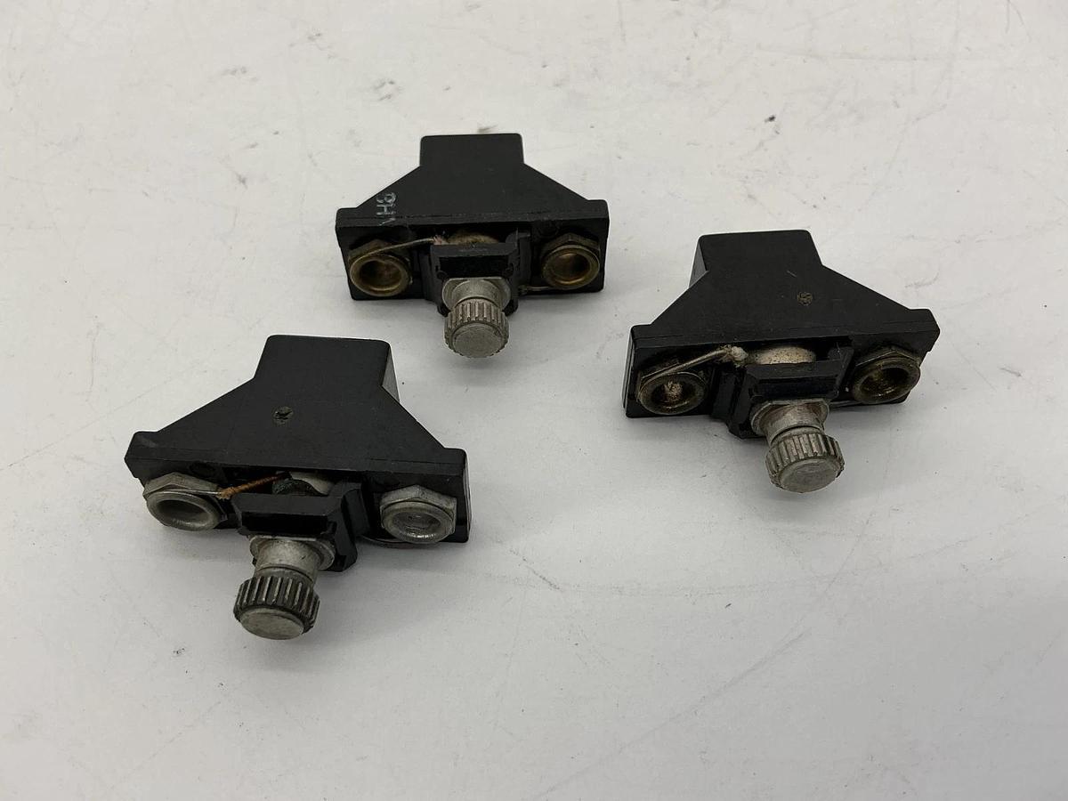 Used Assorted Lot of 6 Allen Bradley W21 W23 W29 Overload Relay Heater Element