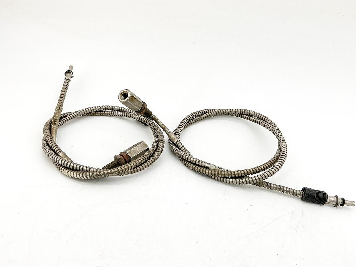 Used Lot of 2 Banner Engineering IAT23S Fiber Optic Cable 3' 1224