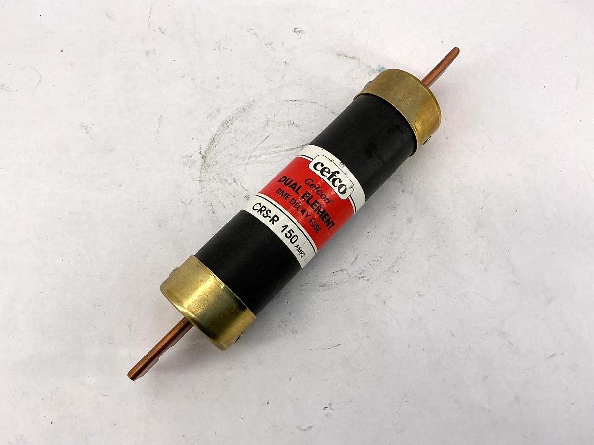New Cefco CRS-R-150 Cefcon Time Delay Current Limiting Class RK-5 Fuse 150A 600V
