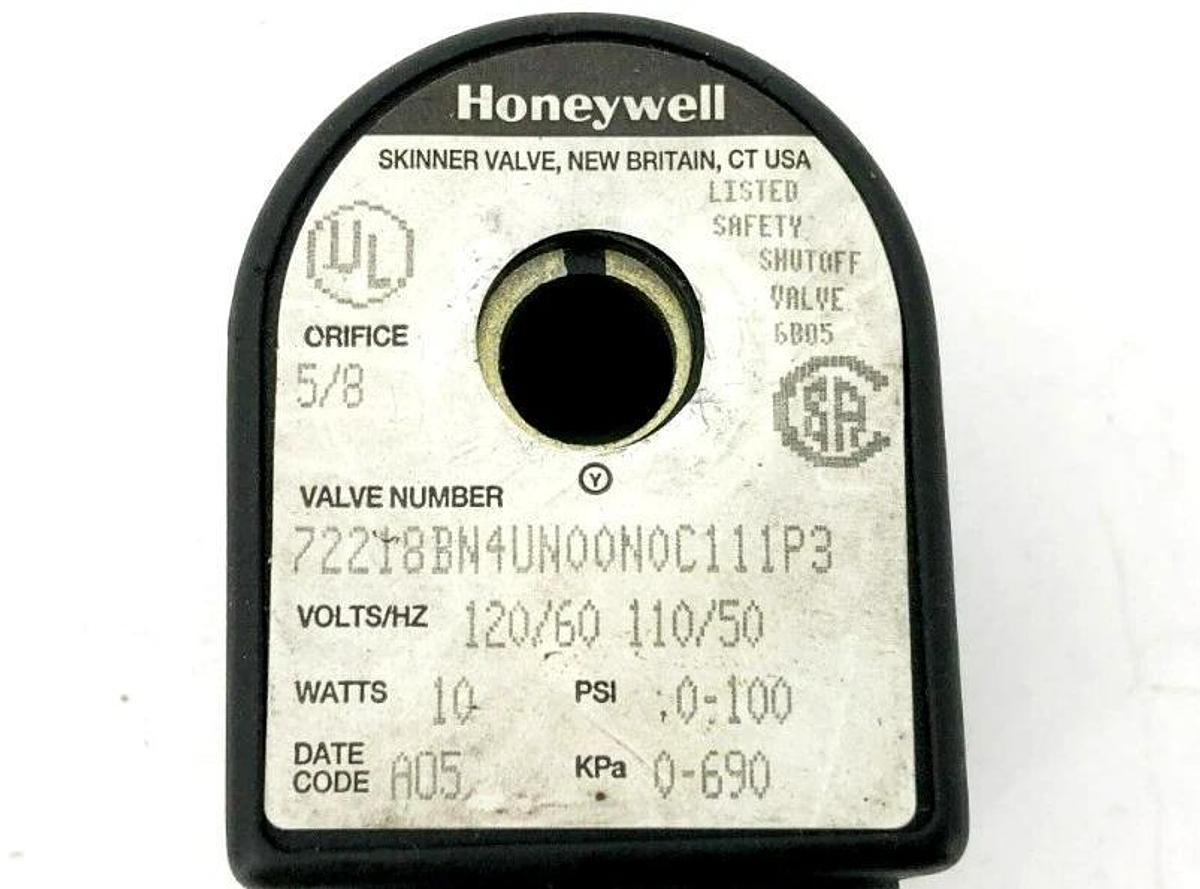 New Honeywell 7C111P3151SHF7 Coil 110/120V 50/60Hz 10W