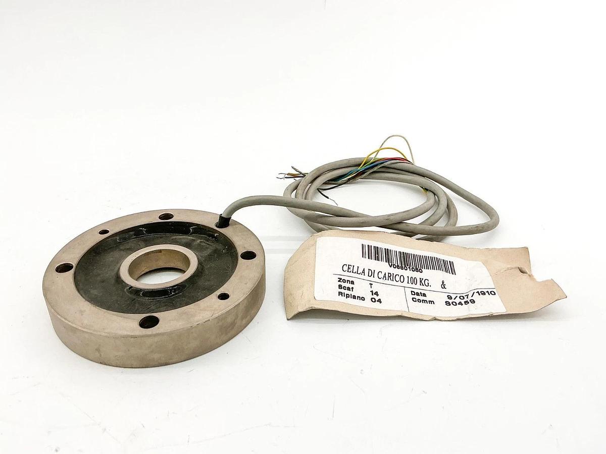 New NBC Elettronica CO-100-KG 100KG Load Cell Cella Di Carico V06601050 - No Bo